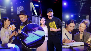 Monikos Dirsytės debiutinės knygos pristatymo performansas sulaukė neįtikėtino smalsuolių dėmesio 