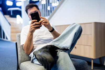 Kartais telefonas tampa tiesiog atsipalaidavimo priemone