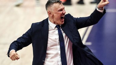Džiugiai „Žalgirio“ ėjimus sutikęs Linas Kleiza sveikino Šarą: jis – genialus treneris