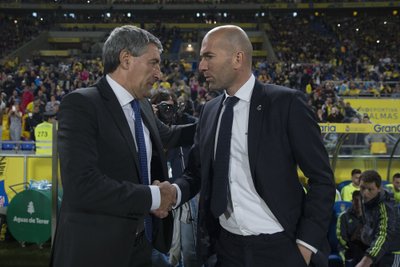 Quique Setienas, Zinedine'as Zidane'as