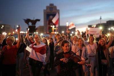 Protestai Baltarusijoje