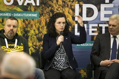 Andrius Užkalnis, Audronė Telešienė, Alvydas Katinas