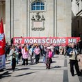 В Вильнюсе состоялся митинг против всеобщего налога на недвижимость