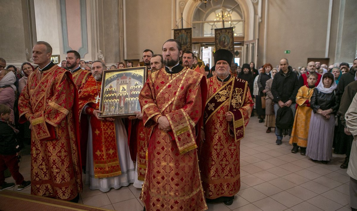 Vilniuje vyksta Iškilmingoji ortodoksų procesija