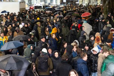 Protestas "Dešimt tylos minučių" 