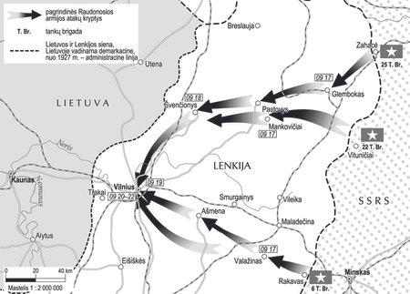 Raudonosios armijos karo veiksmai prieš Lenkiją. 1939 m. rugsėjo 17–22 d.