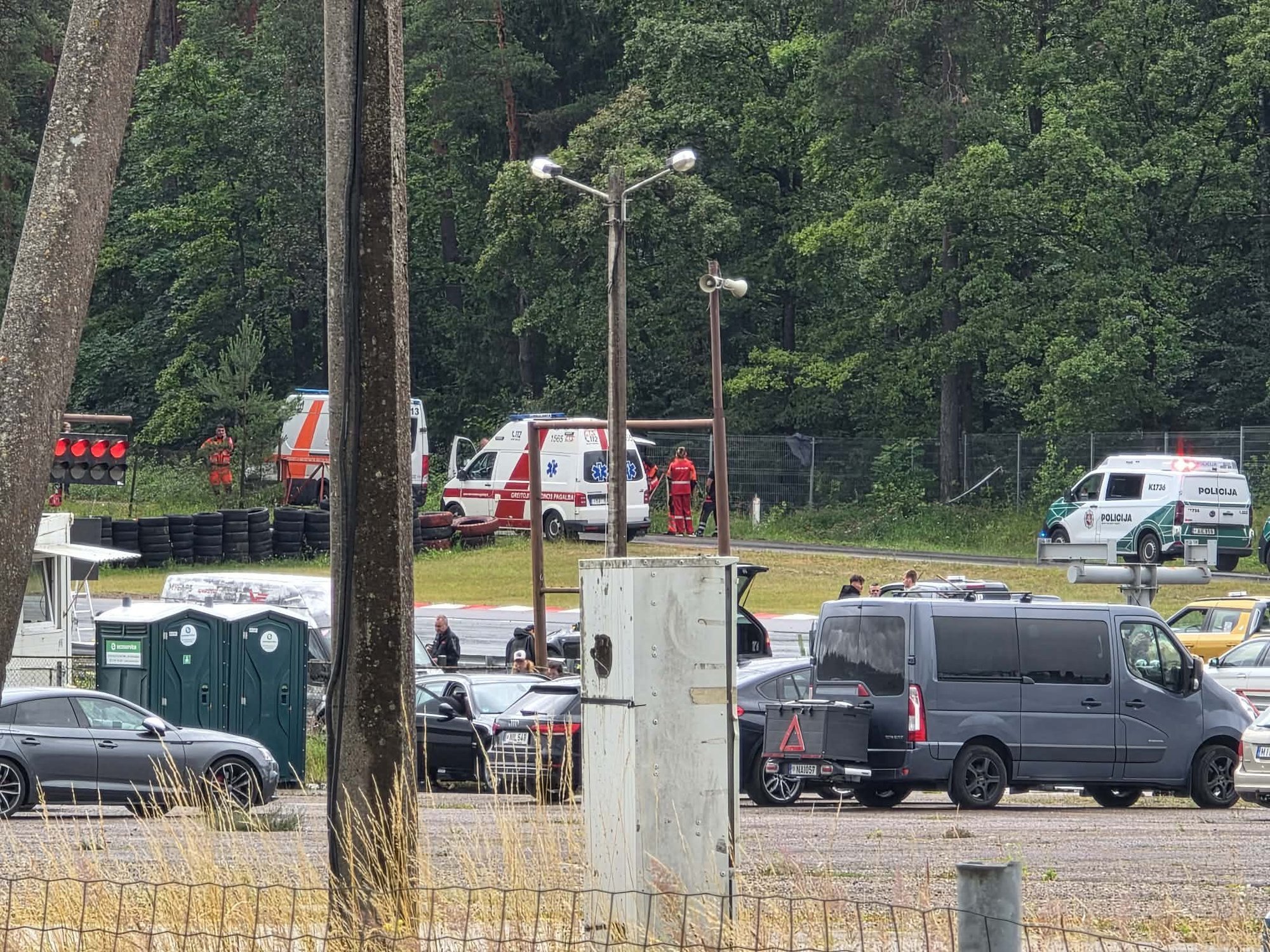 Spectator dies, another seriously injured after car leaves track at Kačerginė's Nemuno ring