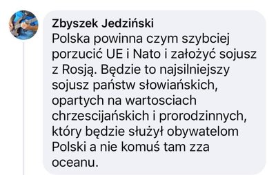 Zbignevo Jedinskio komentaras