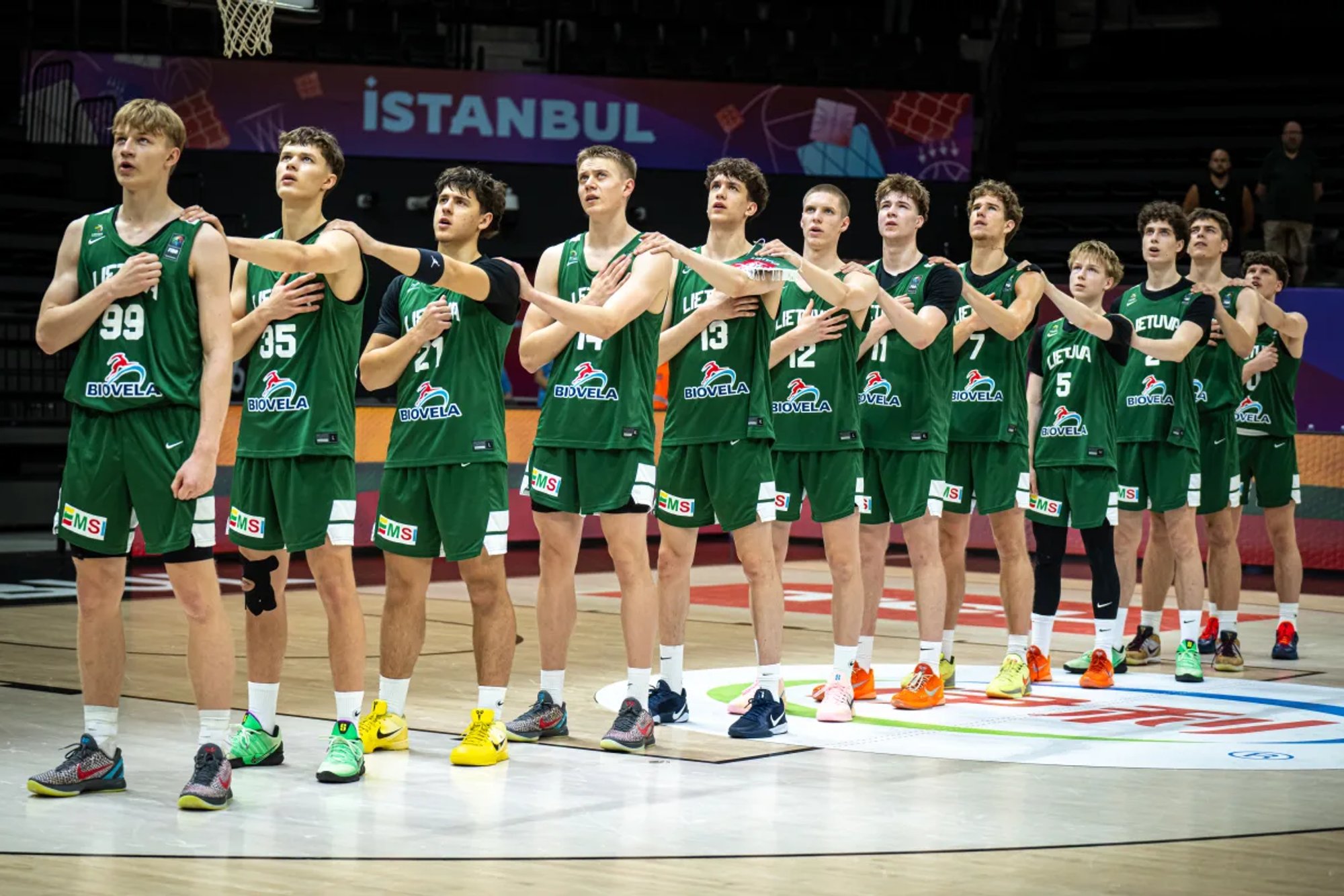 Lithuania's U17 team finishes seventh with dramatic win over Puerto Rico