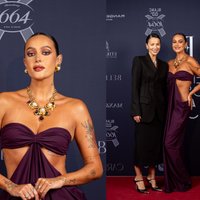 Svarbią misiją „Elle“ apdovanojimuose vykdžiusią Astą Meschino atlydėjo ir kerinti dukra Karolina