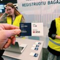 Naują Vilniaus oro uosto terminalą išbandę žmonės tik atvykę sužinojo, kur „skris“: nemokamai gavo bilietus, lagaminą ir maisto