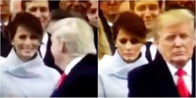 Melania Trump ir Donaldas Trumpas