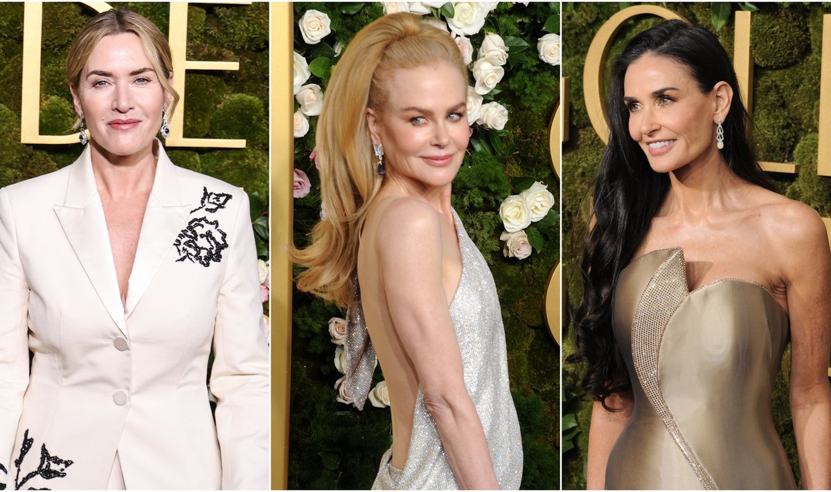 Kate Winslet, Nicole Kidman ir Demi Moore