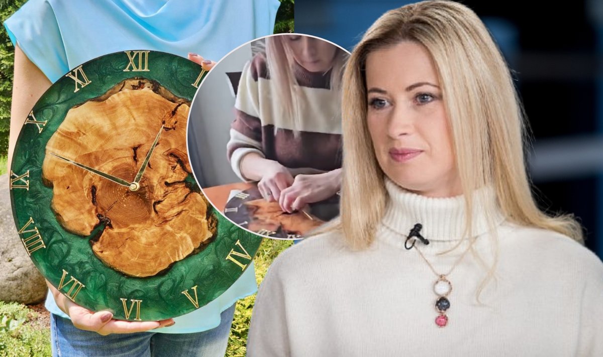 Renata Norvilė, dirbiniai iš epoksidinės dervos