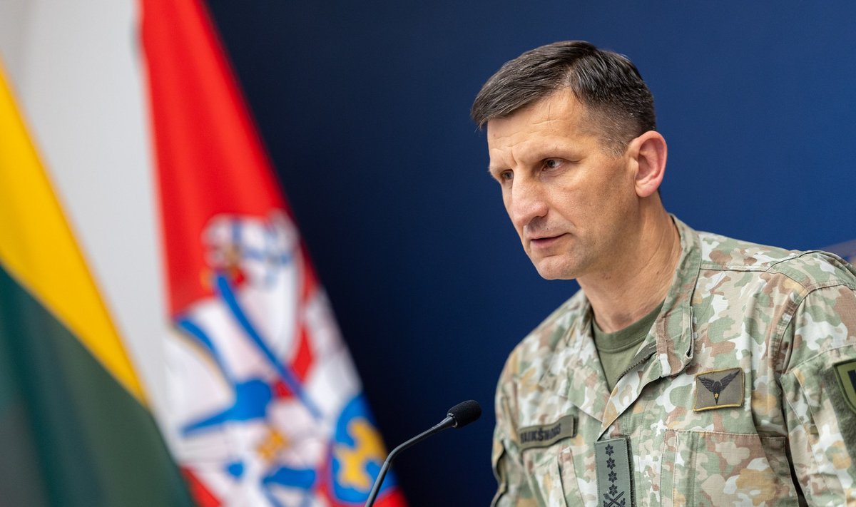 Chief of Defence General Raimundas Vaikšnoras