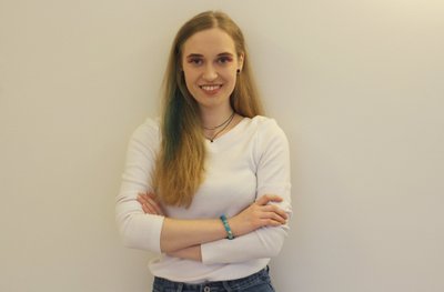 Studentė Fausta Roznytė.