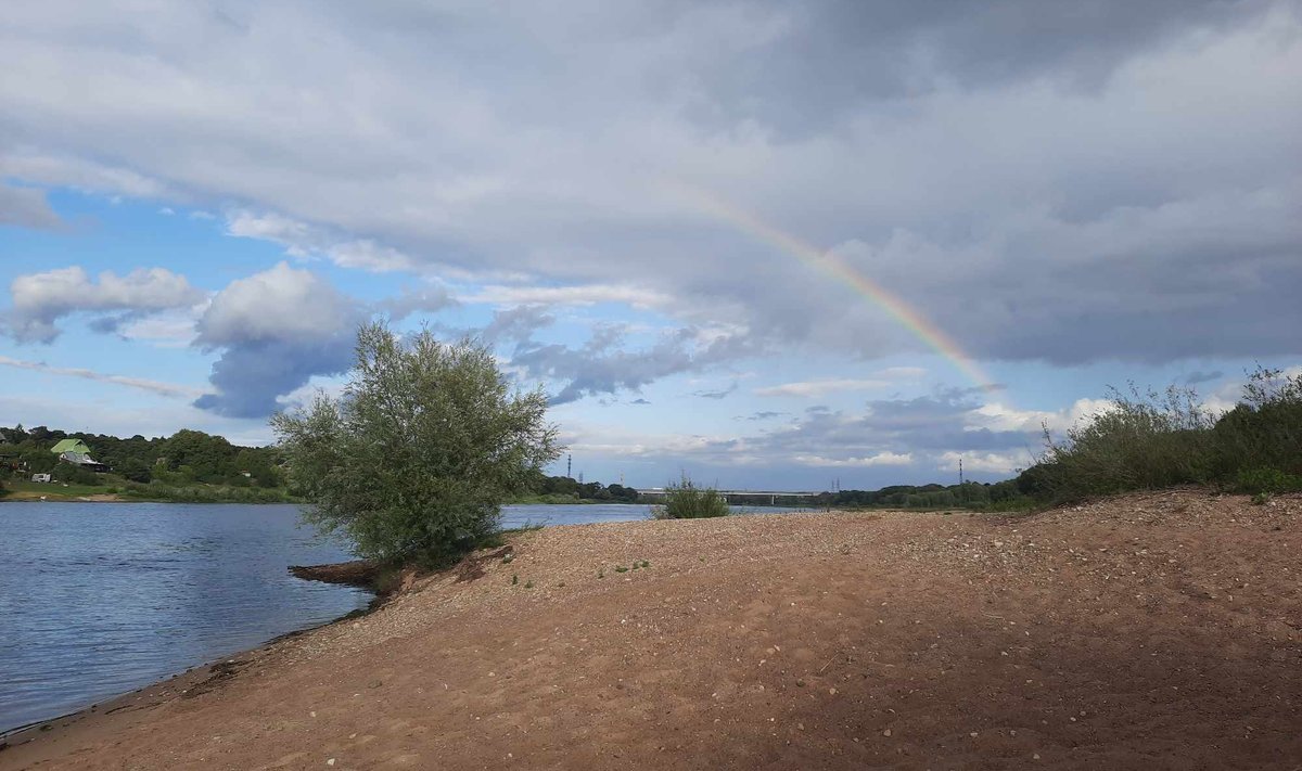 Neformalus nudistų paplūdimys Kauno rajone