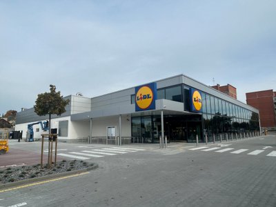 Lidl parduotuvė Jurbarke