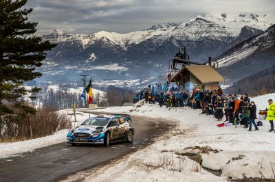 Deividas Jocius Monte Karlo WRC finišą pasiekė per visišką stebuklą. Honza Fronek nuotr.