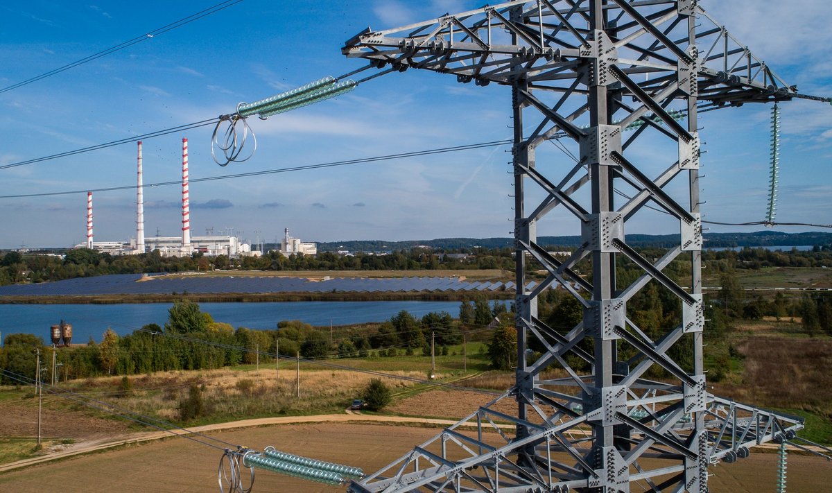 Aukštos įtampos elektros linijų statybos