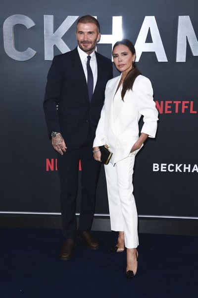 Victoria Beckham ir Davidas Beckhamas