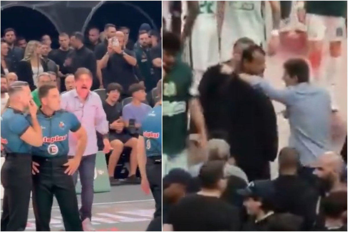 Panathinaikos Defeats Olympiacos 68-58 Amid Court-Side Drama