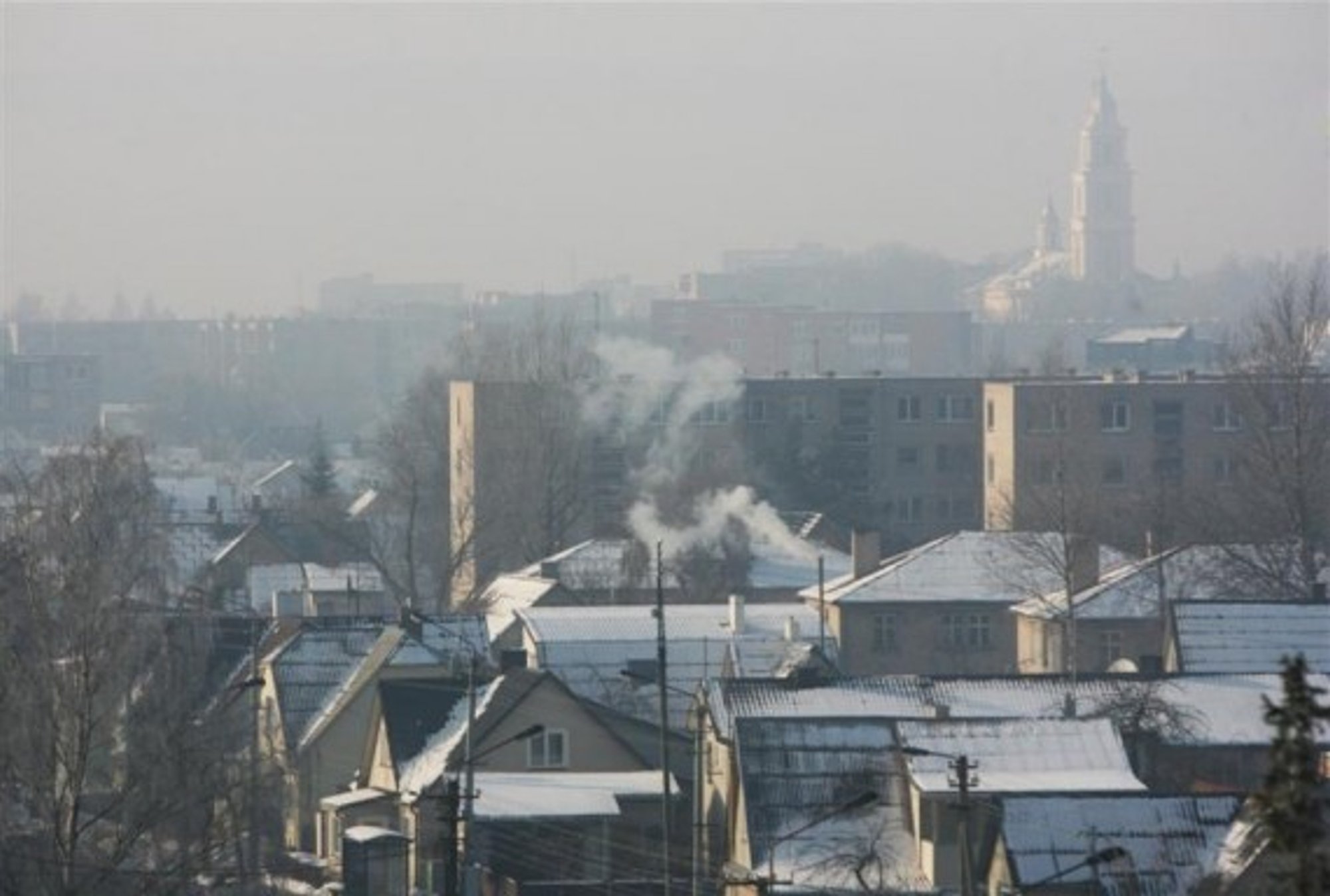 Panevėžį dusina smogas - Delfi grynas