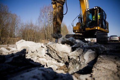 Kelio A14 darbų atidarymo renginys