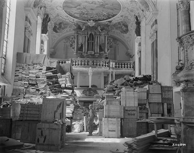 Aptiktos meno vertybės. Bavarija. 1945-ųjų balandis 