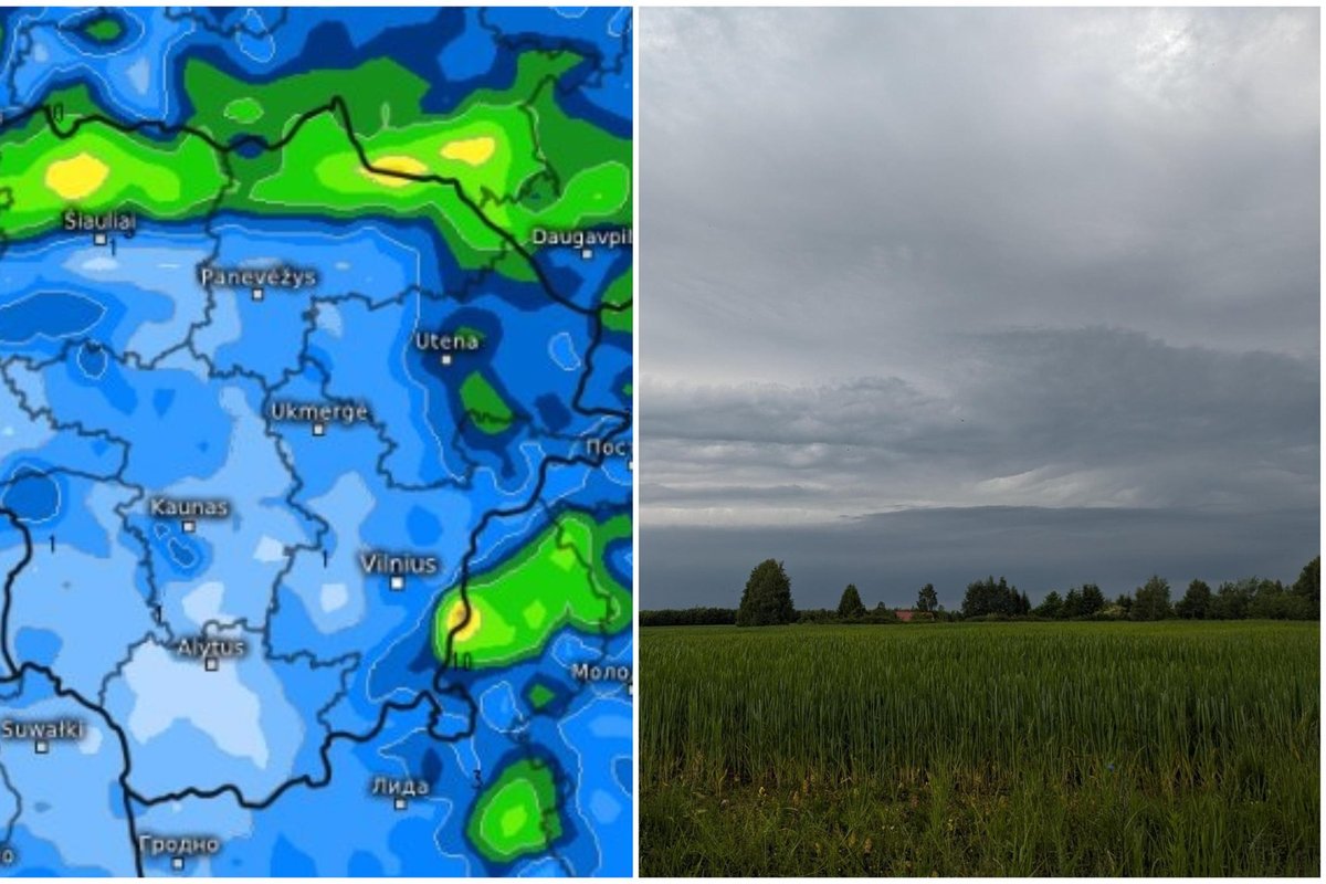 Praūžusi liūtis – ne pabaiga: pasakė, kada laistys dar smarkiau ir ...