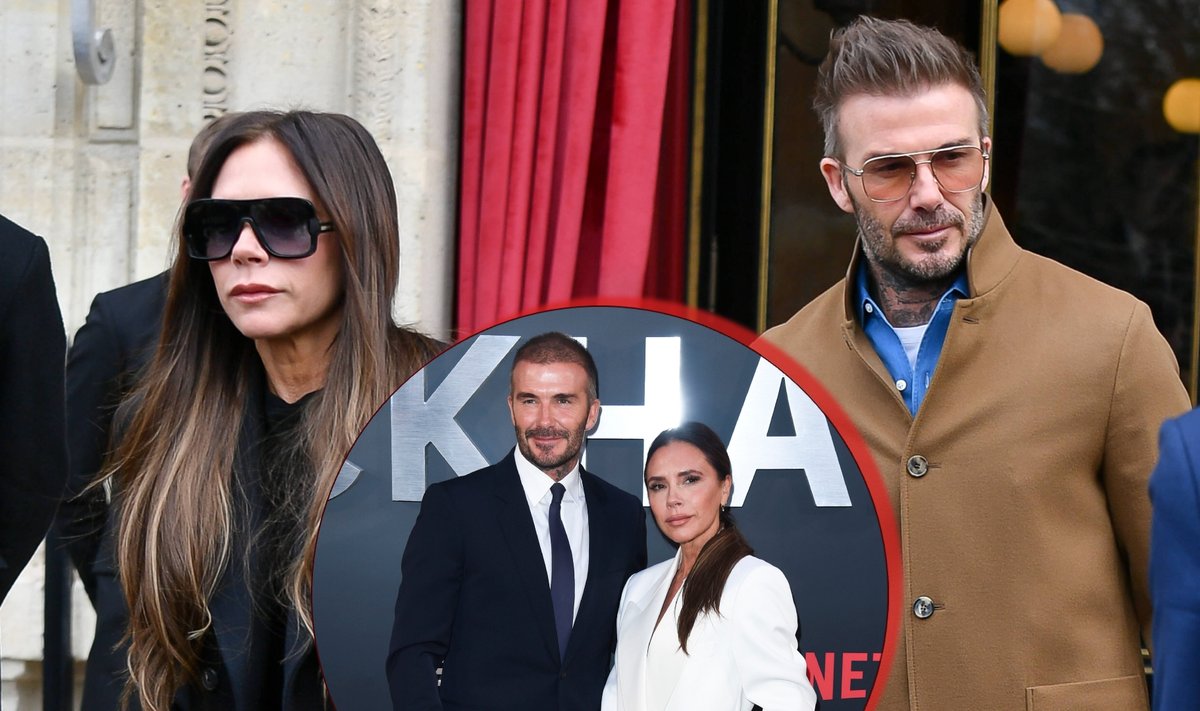 Victoria Beckham ir Davidas Beckhamas