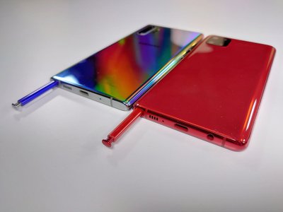 Samsung Galaxy Note 10+ ir Samsung Galaxy Note 10 Lite