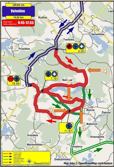 "DHL Rally Elektrėnai 2016" 2-4 GR