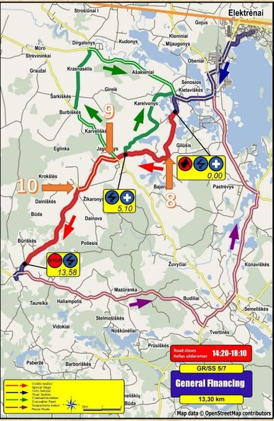 "DHL Rally Elektrėnai 2016" 5-7 GR