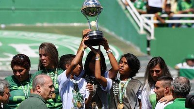 "Chapecoense" katastrofos aukų artimieji