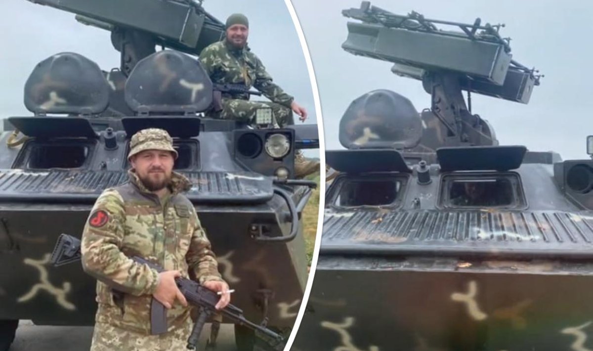 Rumunijos CA-95 SAM sistema pirmą kartą panaudota Ukrainoje