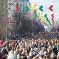 Eitynės „Nepriklausomybės atkūrimo kelias“ Gedimino prospektu