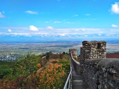 Panorama nuo gynybinio bokšto