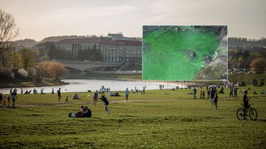 Antradienį į Nerį buvo išleidžiamas žalias vanduo