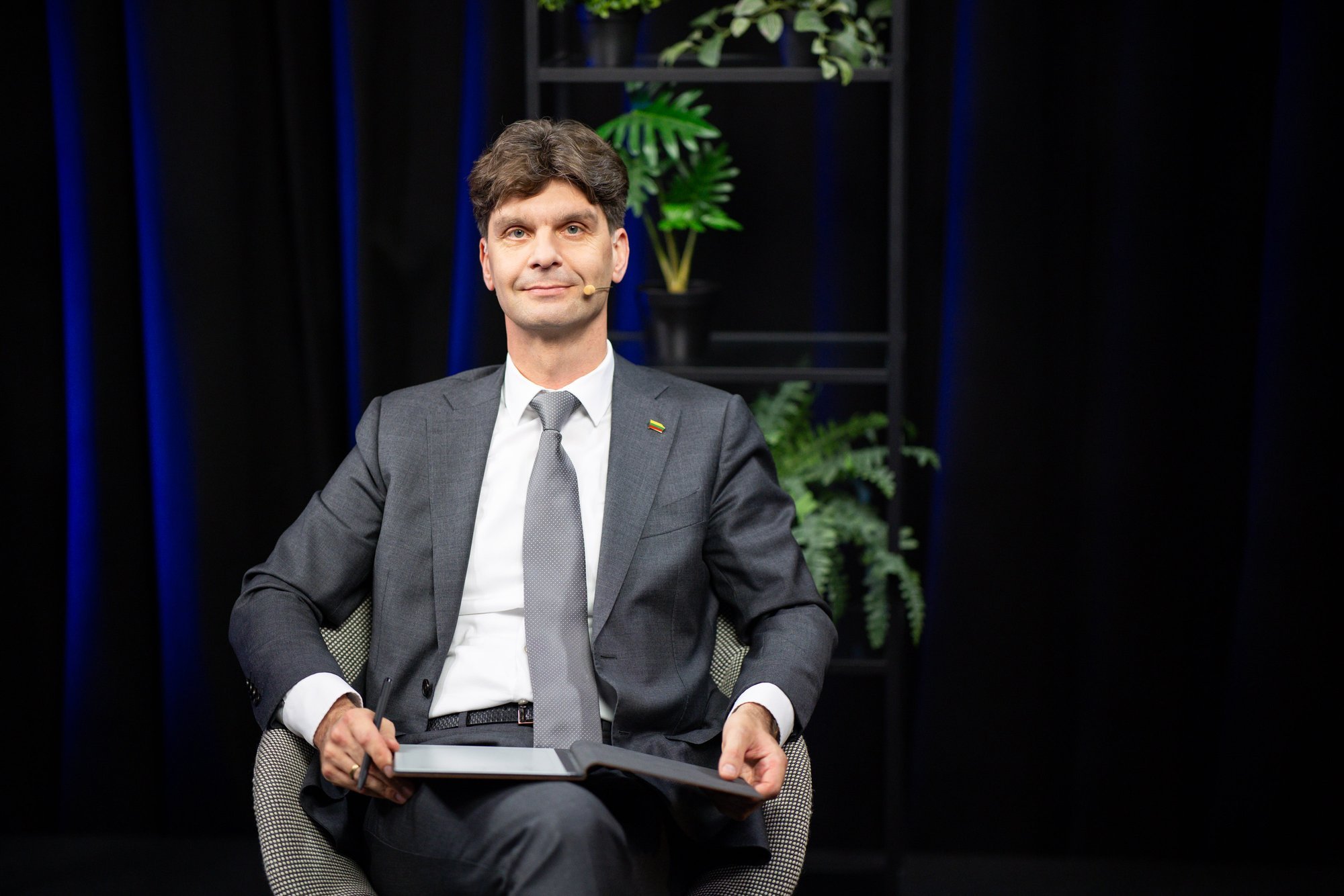 Ignas Vėgėlė establishes new party 'Citizens' Lithuania'