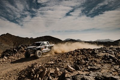 Benediktas Vanagas.Toyota Hilux bolidas