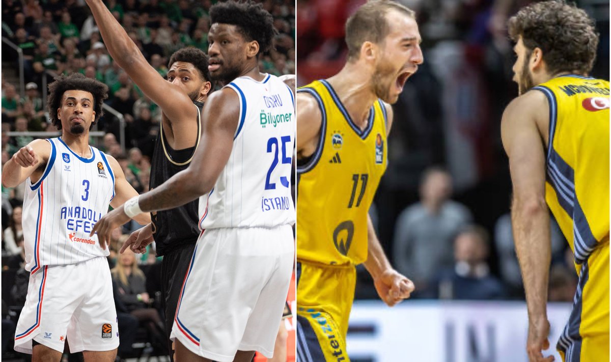 ?Anadolu Efes“ (kair?je) ir Berlyno ALBA (de?in?je)