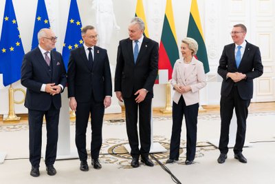 Alaras Karisas, Andrzejus Duda, Gitanas Naus?da, Ursula von der Leyen, Edgaras Rinkevi?ius