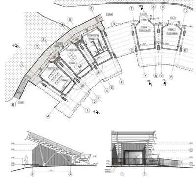 Projektuojamas lankytojų centras