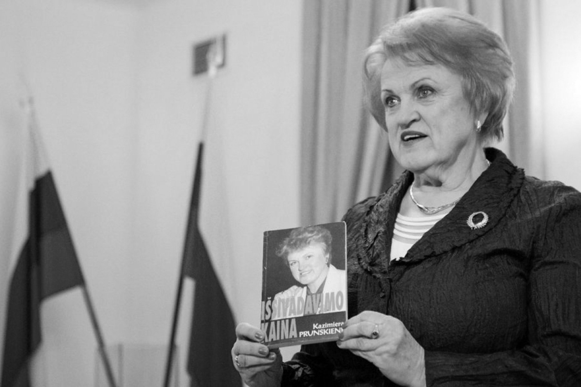 First head of restored Lithuania's government, Kazimira Danutė Prunskienė, dies