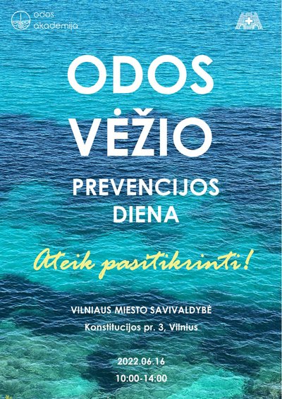 Odos vėžio prevencijos diena