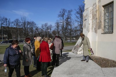 Žemutinės pilies bokšto likutis