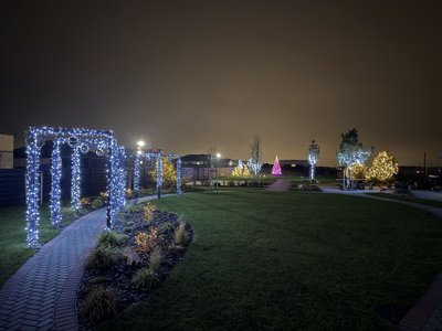 Kalėdinis miestelis Jašinskų namuose Trušeliuose