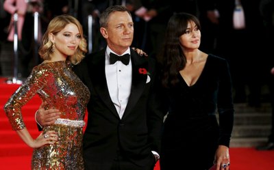 Lea Seydoux, Danielis Craigas, Monica Belucci