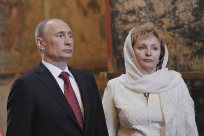 Vladimiras Putinas ir Liudmila Putina